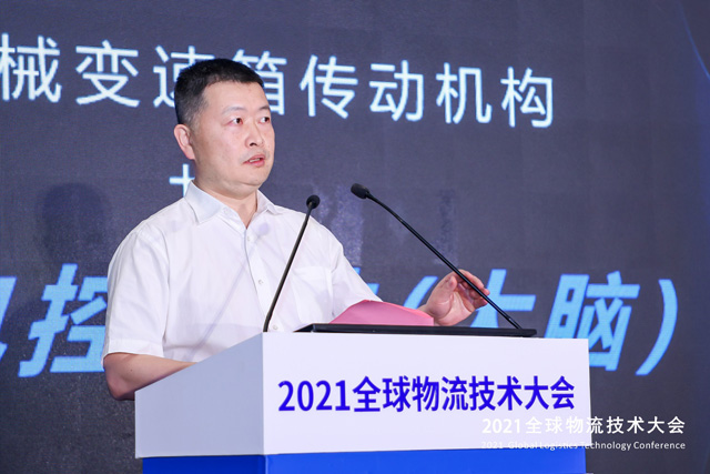 福田汽車集團副總裁、歐航歐馬可事業(yè)部總裁顧德華講解歐航Rpro